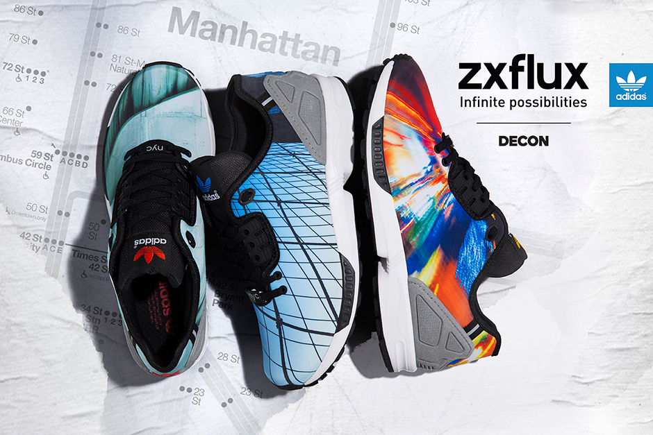 Adidas Zx Flux Decon Nyc Prints 7