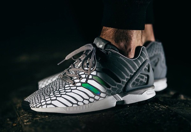 Adidas Zx Flux Xeno Silver Green 1