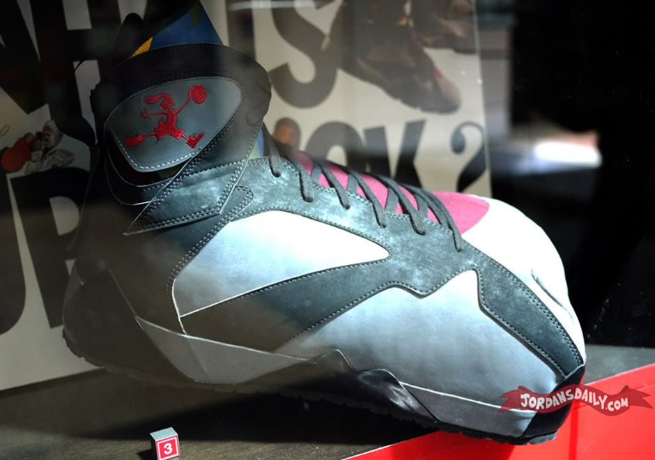 Air Hare Jordan Vii Bordeaux Rabbit Foot