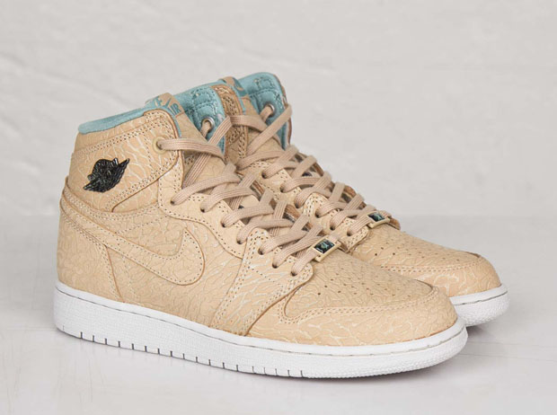 Air Jordan 1 Retro High GS - Sand Dune - Cannon - Flat Gold