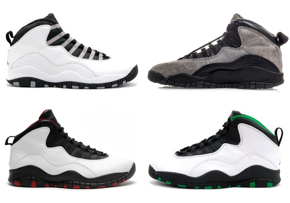 Air Jordan 10 Colorways