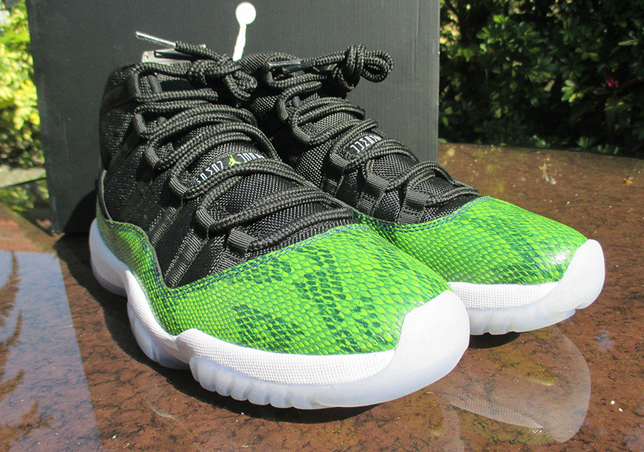 Air Jordan 11 Snakeskin Sample 4