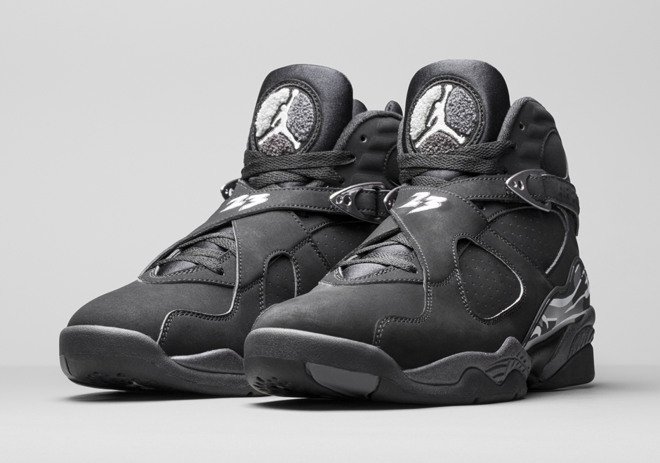 Air Jordan 8 Black Chrome 2015 2