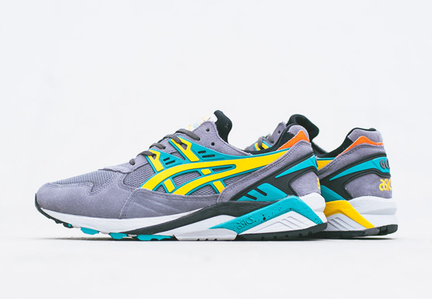 Asics Gel Kayano Trainer Grey Gold Fusion Teal 01