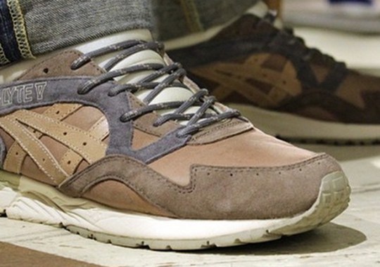 Commonwealth x Asics Gel Lyte V “Da Vinci” Preview