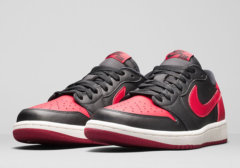 Bred 1 Low Jordans 1