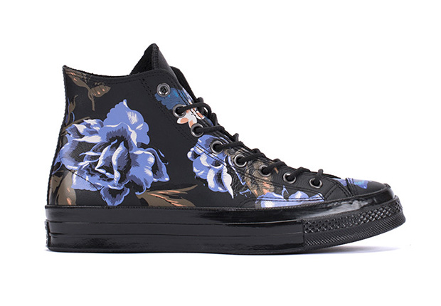 Converse First String Chuck Taylor 70 Black Roses 2