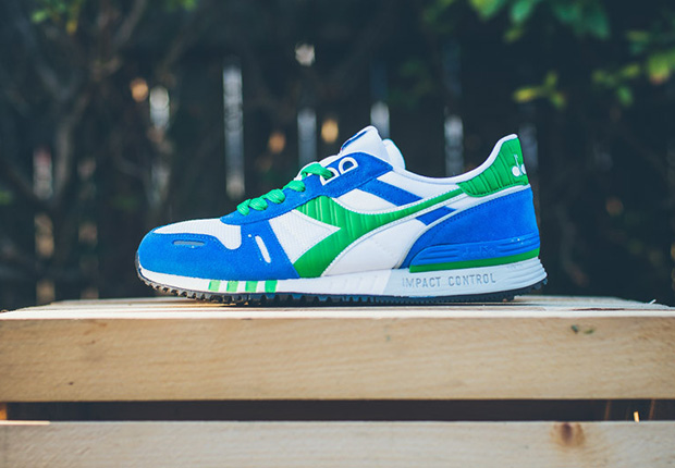 Diadora Titan Ii White Emerald Green 1