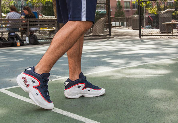 Fila 97 Tradition Original White Navy Red 5