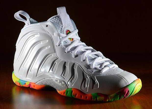 Foamposite Kids Rainbow Sole