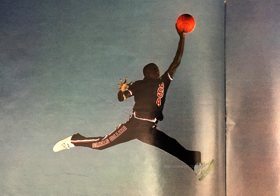 Michael Jordan Was Wearing New Balance Sneakers in the Original "Jumpman" Photo