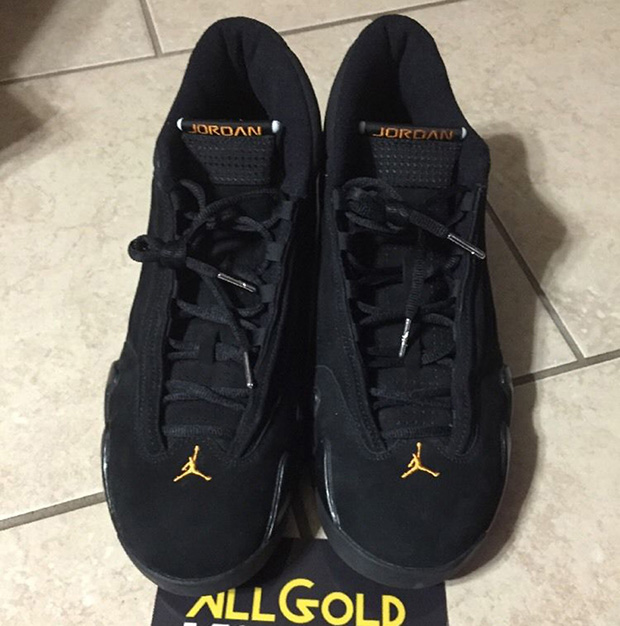 Mickael Pietrus Black Gold Air Jordan 14 Pe 3