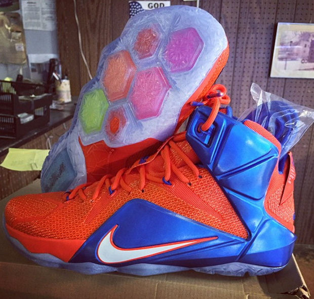 Nike Lebron 12 Florida Gators Pe 1