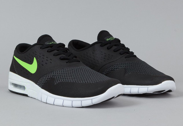 Nike Sb Eric Koston 2 Max Black Flash Lime White 2