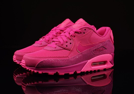 Nike Womens Air Max 90 Premium “Fireberry”