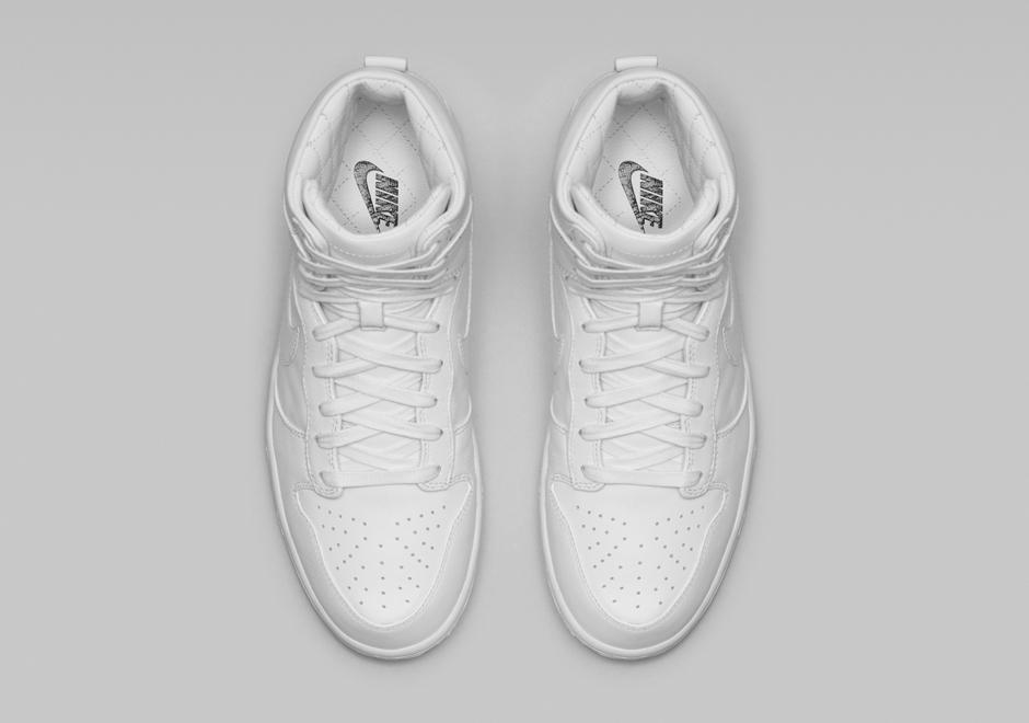 Nikelab Dunk Lux High White 2