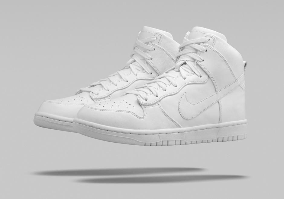 Nikelab Dunk Lux High White 4