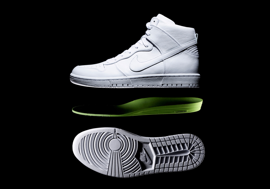 Nikelab Dunk Lux High White 6