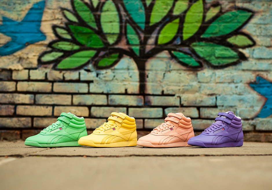 Reebok Freestyle Hi Spirit Pack 7