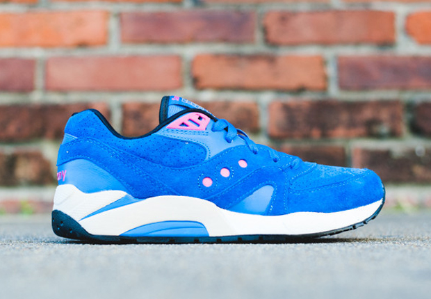 Saucony G9 Master Control Premium - Royal - Pink