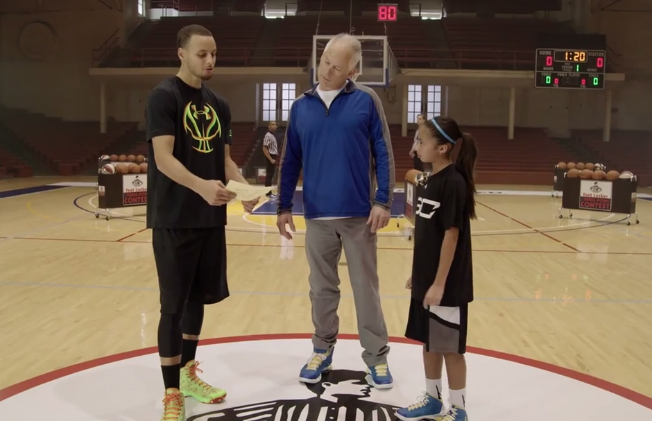 Steph Curry Loses To A 10 Year Old Girl in Three-Point Contest