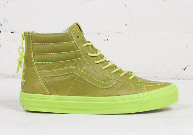 Vans Sk8 Hi Zip Lx Lime Punch 02