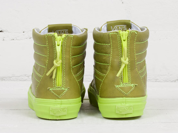 Vans Sk8 Hi Zip Lx Lime Punch 03