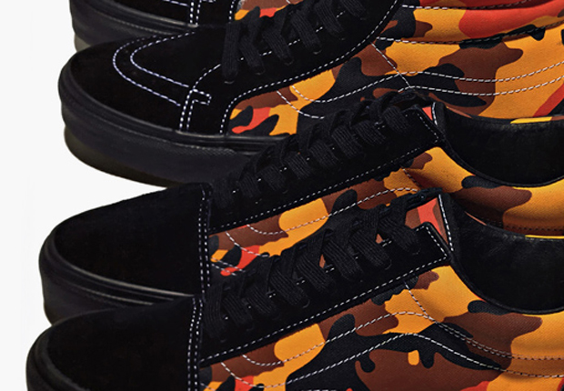 Vans Supreme Upcoming Orange Camo Collab 01