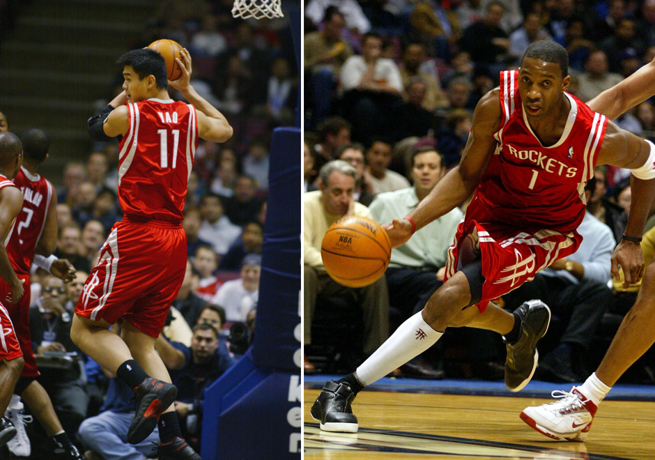 Yao Ming Reebok High Post Tracy Mcgrady Adidas T Mac 4