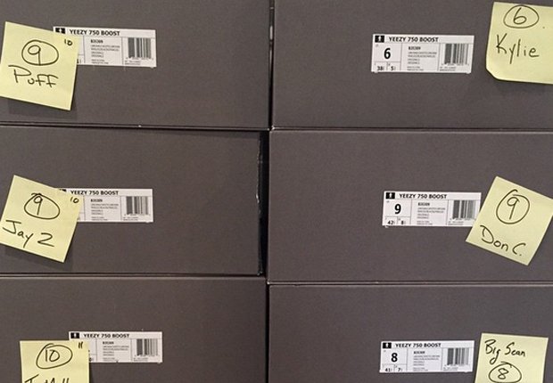 Adidas Yeezy 750 Boost Box