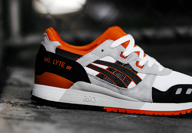 Asics Gel Lyte Iii Black Orange White Available 1