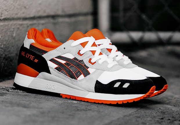 Asics Gel Lyte Iii Black Orange White Available 12