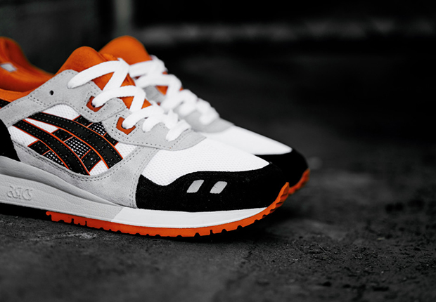 Asics Gel Lyte Iii Black Orange White Available 13