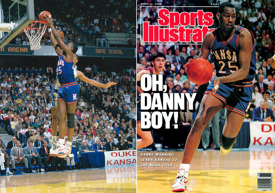 Danny Manning Kansas 1988 Nike Air Assault