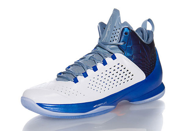 Jordan Melo M11 White Royal Grey 1