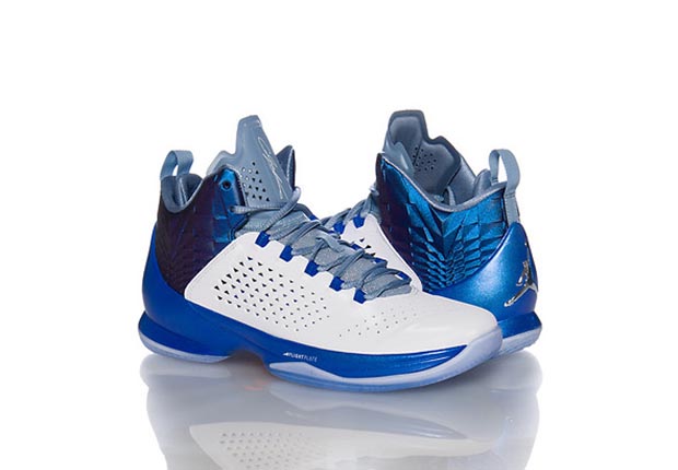 Jordan Melo M11 White Royal Grey 2