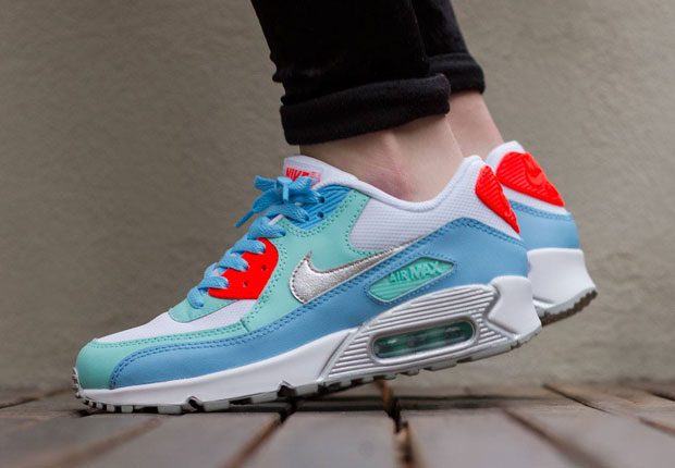 Nike Air Max 90 Gs Lakeside Artisan Teal 1