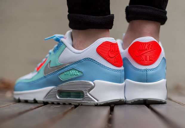 Nike Air Max 90 Gs Lakeside Artisan Teal 4