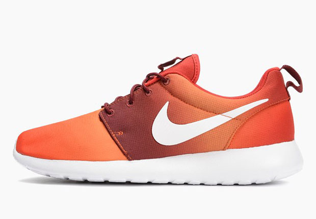 Nike Roshe Run Print Orange Gradient 1