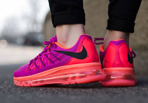 Nike Women's Air Max 2015 - Fuchsia Flash - Hot Lava