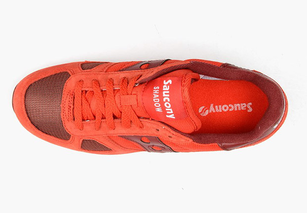Saucony Shadow Original Red Burgundy 3