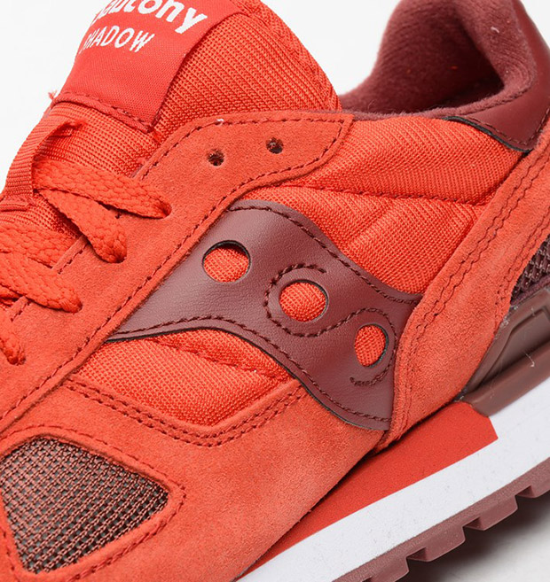 Saucony Shadow Original Red Burgundy 4