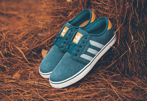 adidas Skateboarding Seeley - Blue Canvas - Mesa