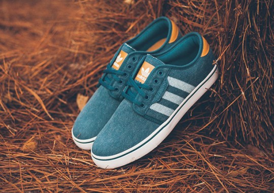 adidas Skateboarding Seeley – Blue Canvas – Mesa