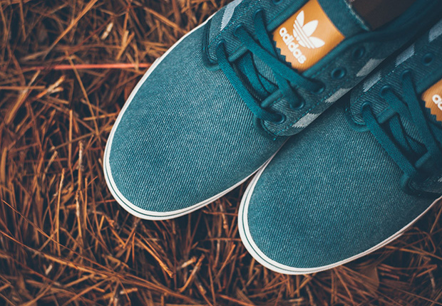 Adidas Skateboarding Seeley Blue Canvas Mesa 5