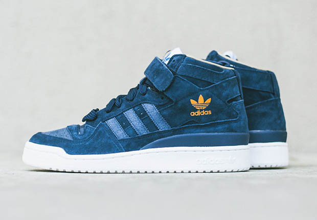 Adidas Forum Mid Navy Suede 1