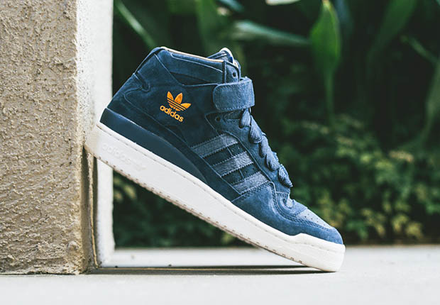 Adidas Forum Mid Navy Suede 2