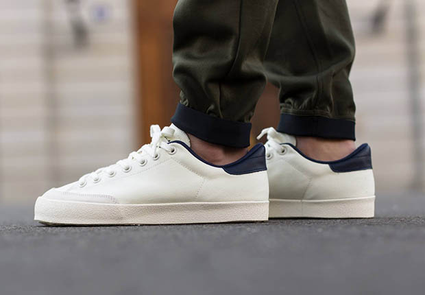 Adidas Rod Laver Prez Off White Navy 2