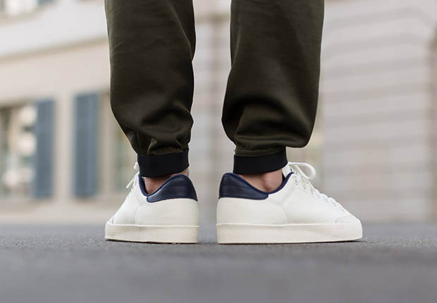 Adidas Rod Laver Prez Off White Navy 4