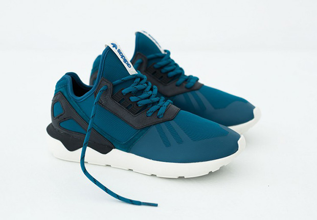 Adidas Tubular Runner Two Tone Dark Turquoise 5